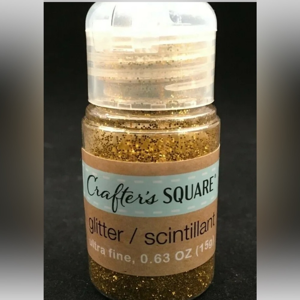 Crafter's Square - Glitter - Ultra Fine - Gold - 15 Grams